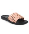 Mules Monobo Moniga en eva tige pvc en dentelle nude pour femmes