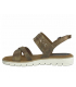 Marco Tozzi 28600-26 bronze, sandale anatomique pour la marche.