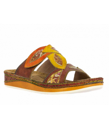 Mules à scratchs Laura Vita Brcuelo 01 marron pour femmes