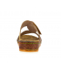 Mules Laura Vita Brcuelo 01 marron, chaussures confortables pour femmes