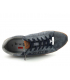 Sneakers Bugatti Riptide bleu, baskets semelle gel fermeture zip + lacets élastiques pour hommes