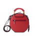 Sac XTI 86278 rouge, petit sac rond en simili cuir