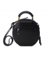 Sac à main XTI 86278 noir, petit sac rond en simili cuir pour femmes