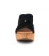 Kaola 893 marron, mule à talon décroché en cuir semelle gel | Chaussures fabriquées en Espagne