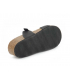 Passe orteil Carla Tortosa 93106 noir multi | Tongs anatomique en liège bio, spécial pieds sensibles