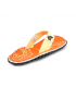 Tongs Gumbies Islander Boho Coral | Entre doigts tissu brides fluo