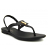 Sandale Grendha 18025 Cacau Minimalista noire, nu-pieds femmes fabriqué au Brésil