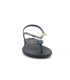 Nu-pieds Grendha 18125 Cacau Herancas bleu, fabriqué au Brésil