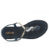 Nu-pieds Grendha 18125 Cacau Herancas bleu, fabriqué au Brésil
