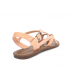 Chattawak Margot abricot (rose), sandale entre doigts pour femmes