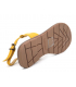 Chattawak Mélanie jaune, sandale entre doigts pour femmes