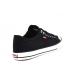 Tennis Levi's Hernandez S noire baskets basses style Converse en toile