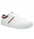 Baskets basses Lévi's Woodward College blanc, sneakers hommes