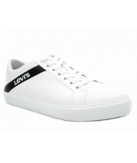 Baskets blanches Lévi s Woodward L 2.0, tennis basses blanc
