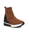 Baskets montantes Xti 43101 camel, nouveauté sneakers femmes