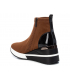 Baskets montantes Xti 43101 camel, nouveauté sneakers femmes