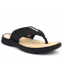 Tong Tbs Simonet noir, nu-pieds confort pour hommes