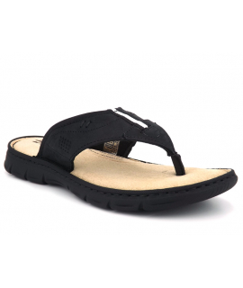 Tong Tbs Simonet noir, nu-pieds confort pour hommes