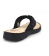 Tong Tbs Simonet noir, nu-pieds confort pour hommes