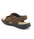 Tbs Sayrron marron, sandale velcros confortable pour hommes