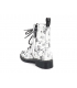 Boots Dockers by Gerli 45 PN 201, bottines femmes style Doc Martens décor fleurs