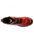 Bottines Laura Vita Gacmayo 217 rouge, boots pour femmes en cuir