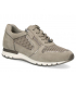 Sneakers cuir Caprice 9-23700-28 taupe, baskets femmes mode et confortable