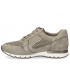 Sneakers cuir Caprice 9-23700-28 taupe, baskets femmes mode et confortable
