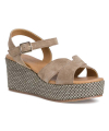 Compensé Marco Tozzi 28352-28 taupe, nouveauté chaussures femmes
