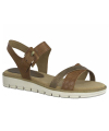 Sandale petit talon Marco Tozzi 28607-28 marron multi pour femmes