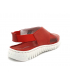 Elue par Nous Lessive rouge |Sandale cuir type confort 