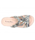 Mules cuir Laura vita Brcuelo 99 noir, nu-pieds confortables pour femmes