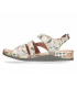 Laura Vita Brcuelo 0621 rose, sandales velcros pour pieds sensibles