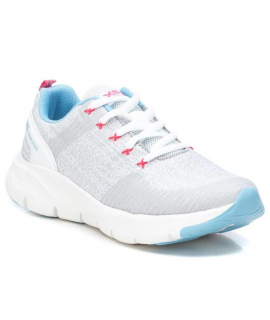 Baskets Xti 43873 gris, sneakers mode & super confort, semelle gel à mémoires de formes pour femmes