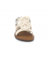 Nu pieds plat Xti 043929 beige | Sandale macramé beige pour femmes