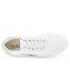 Tennis basses Kaporal Harlow blanc, baskets basses pour femmes