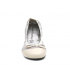 Ballerine Chattawak Caprice ivoire gris, nouveauté chaussures femmes