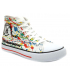 Chattawak Denvers Art , baskets toile haute imprimé fantaisie