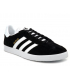 Adidas Gazelle BB5476 noir, baskets hommes dessus cuir