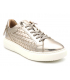 Baskets basses Bugatti Groove doré, sneakers cuir pour femmes réf: 432-A2S07
