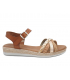 Carla Tortosa 12210 camel, nu pieds pour femmes confortables