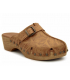 Sabots en cuir Carla Tortosa 79296 camel, semelle confort