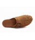 Sabots en cuir Carla Tortosa 79296 camel, semelle confort