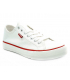 Tennis toile Levi's Hernandez S blanc, baskets style Converse