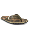 Tongs tissu Gumbies Jungle kaki, nu-pieds éco-responsable