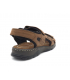 Sandale cuir TBS Johalin H8155 lmarron, semelle Ortholite confortable