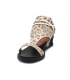 Chattawak Joy léopard sandale femmes zip derrière le talon