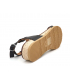 Petit compensé cordes Chattawak Sara noir bride Salomé bijou