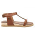 Nu pieds compensé cordes Chattawak Sara camel bride Salomé bijou