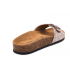 Chattawak Opaline Glitter, mule cuir anatomique pour femmes